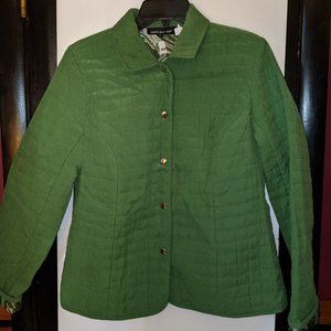 Briggs New York jacket size 12 Green